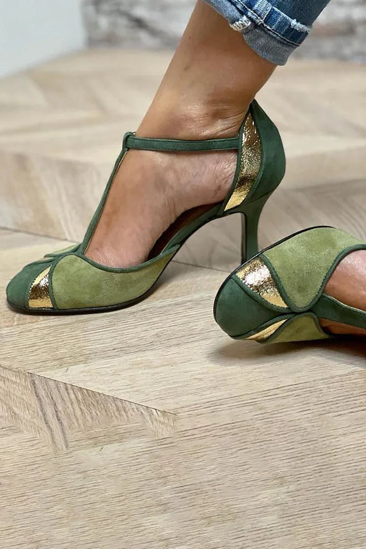 High heel decollete