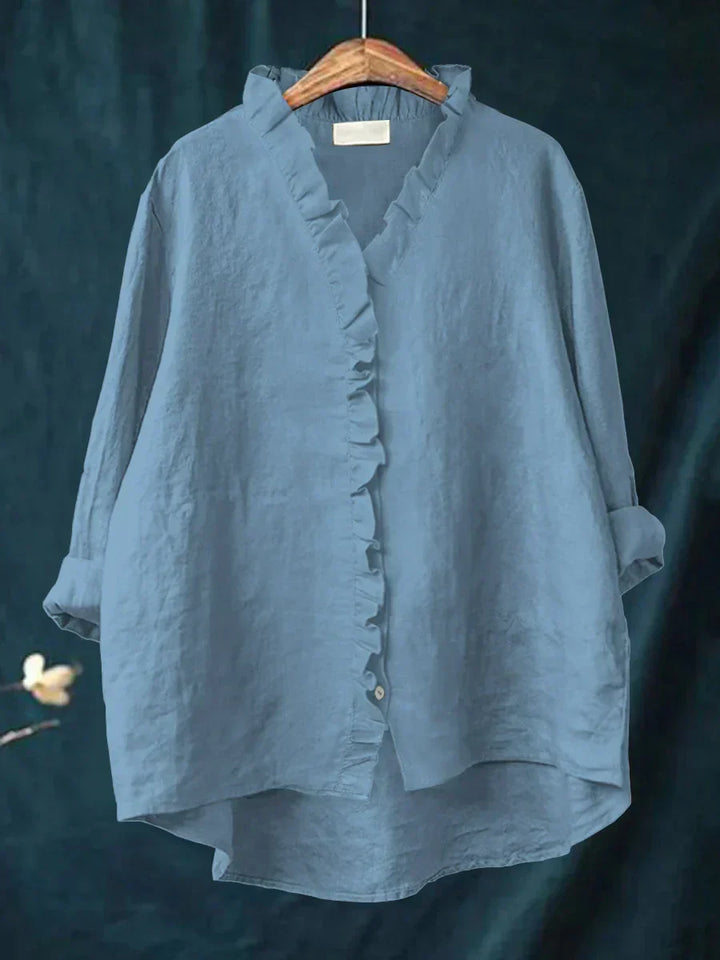 Marja | Blouse with Ruffles