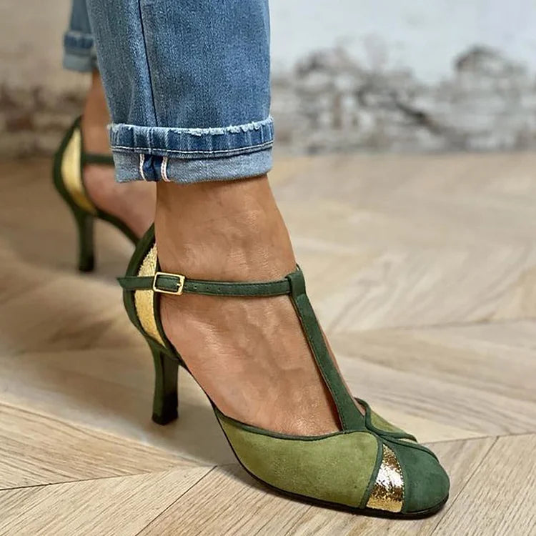High heel decollete