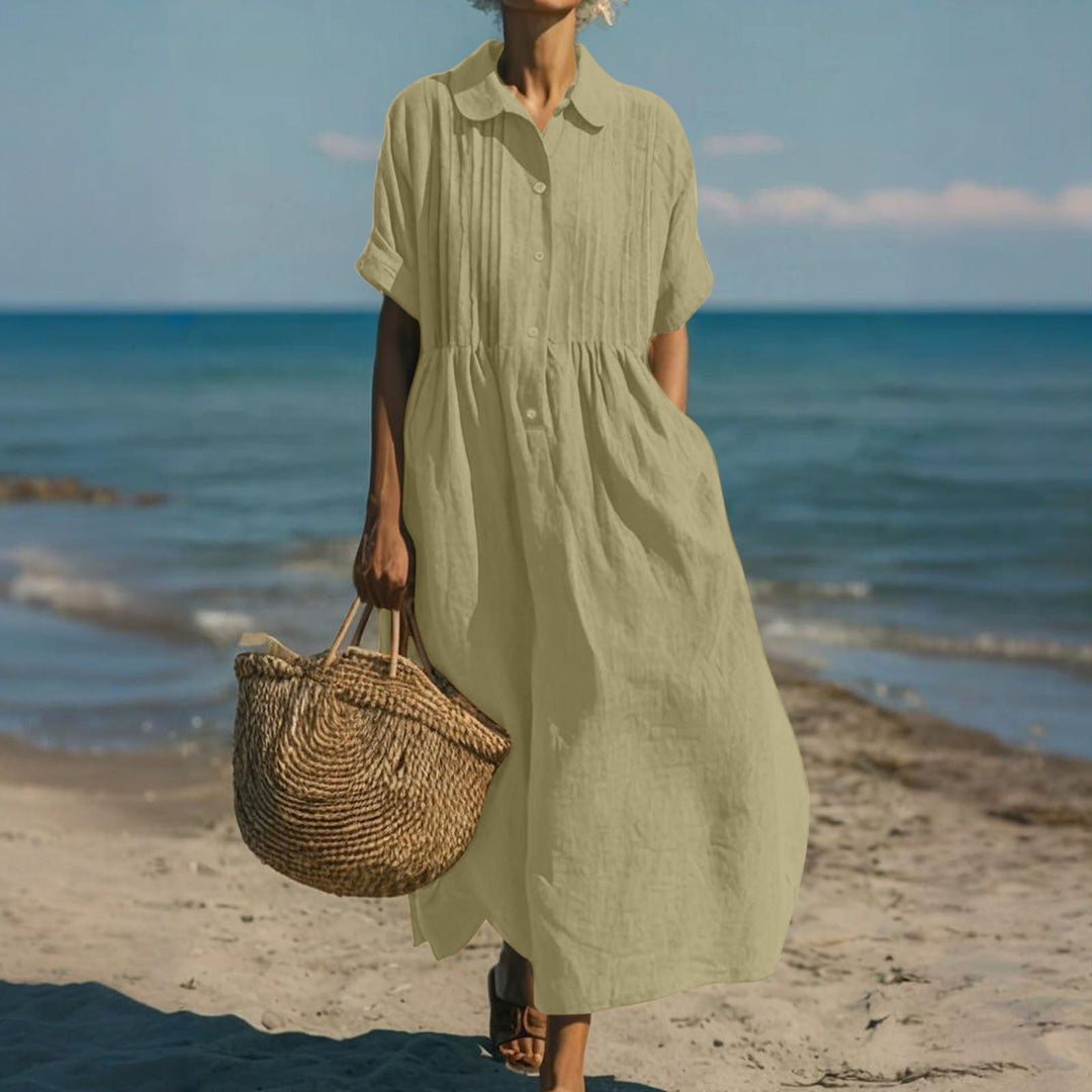Alice | Button Shirt Dress