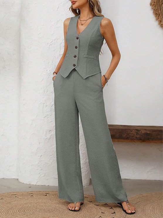 Sofía | Waistcoat + Trousers Set
