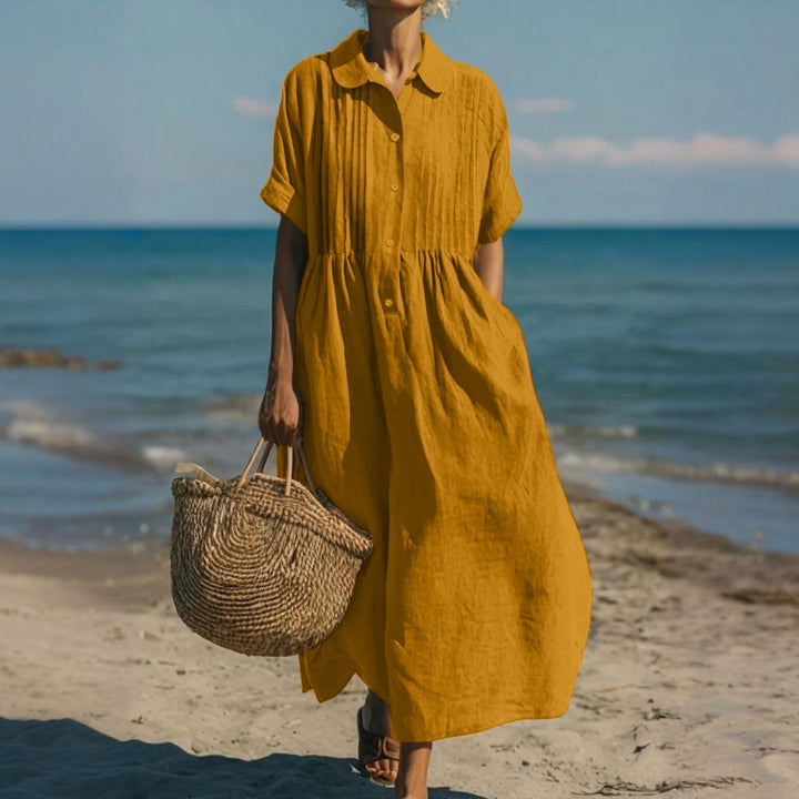 Alice | Button Shirt Dress