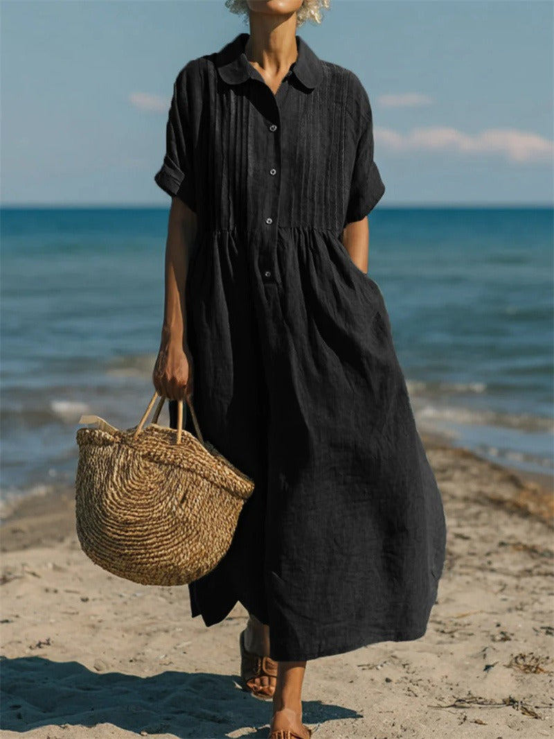 Alice | Button Shirt Dress