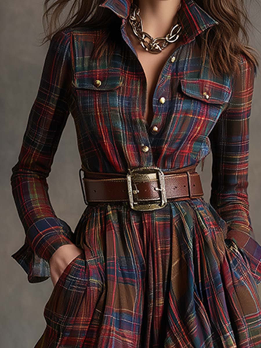 Scarlett | Belted Dress