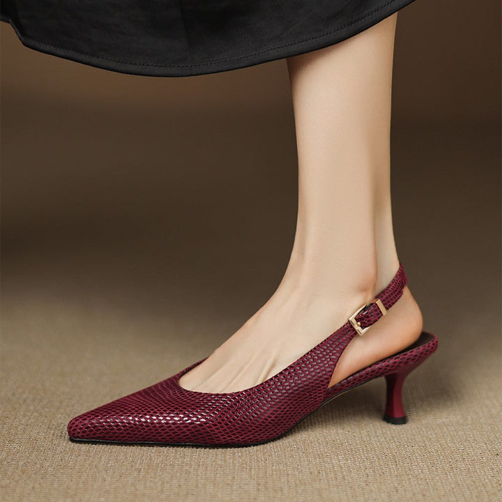 Céliane Pointed Slingback Heels