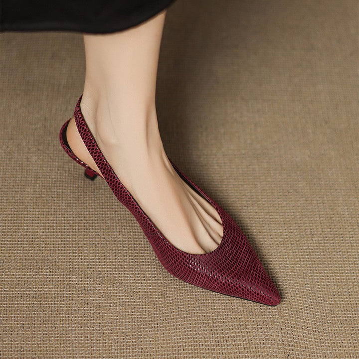 Céliane Pointed Slingback Heels