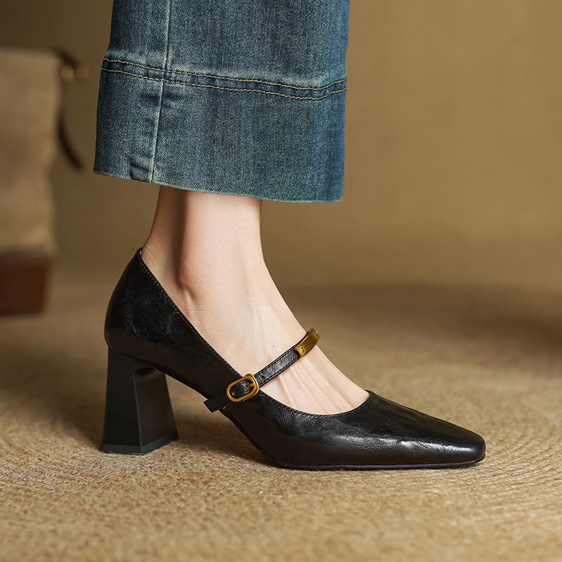 Marleon Strap Pumps