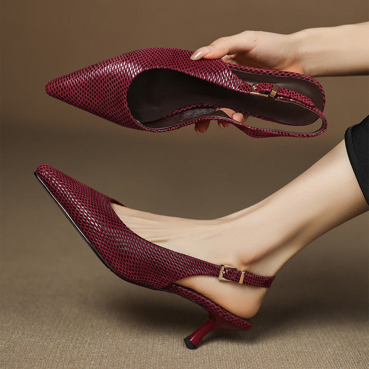 Céliane Pointed Slingback Heels
