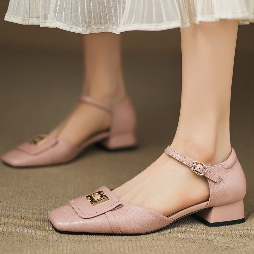 Elvane Buckle Mary-Janes
