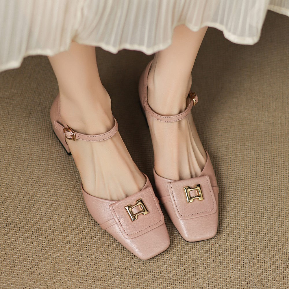 Elvane Buckle Mary-Janes