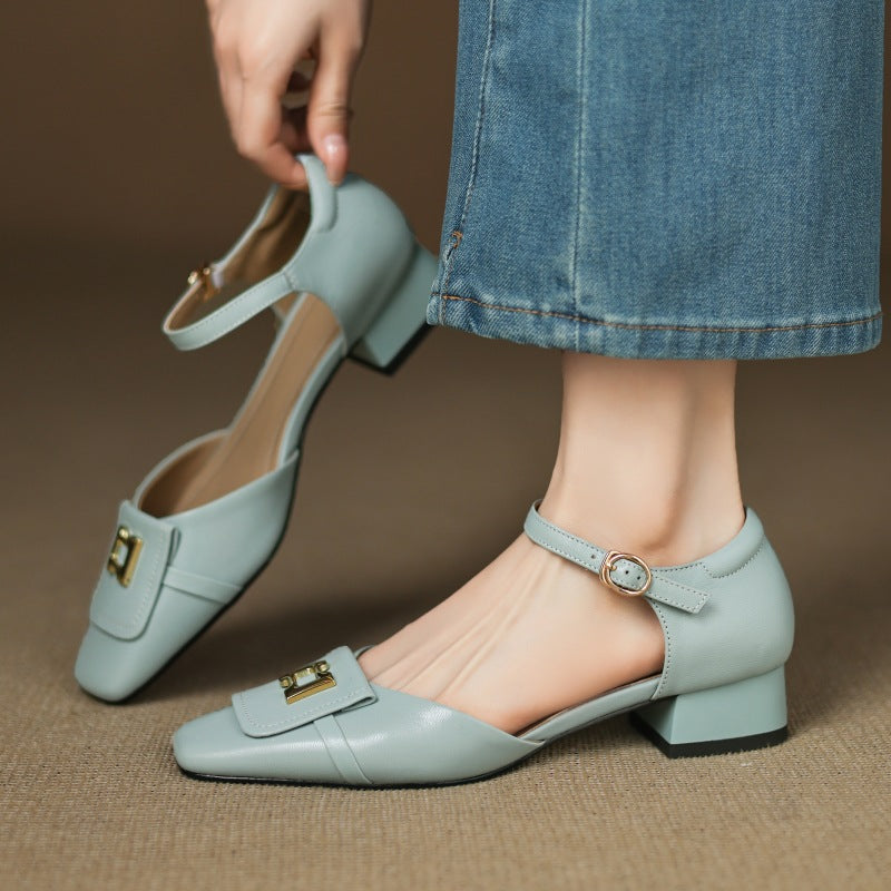 Elvane Buckle Mary-Janes