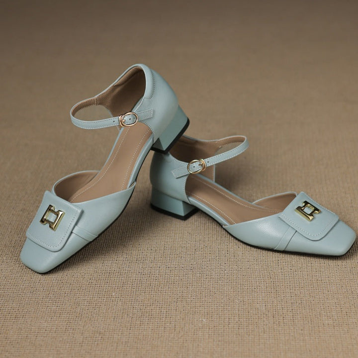 Elvane Buckle Mary-Janes