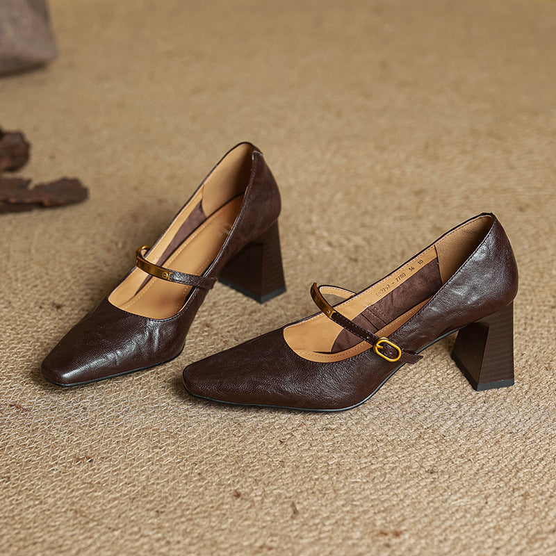 Marleon Strap Pumps