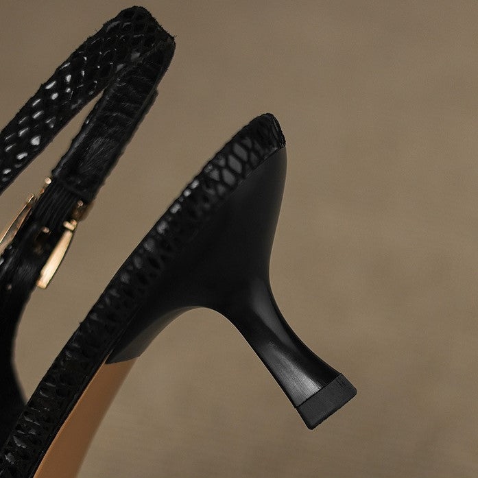 Céliane Pointed Slingback Heels