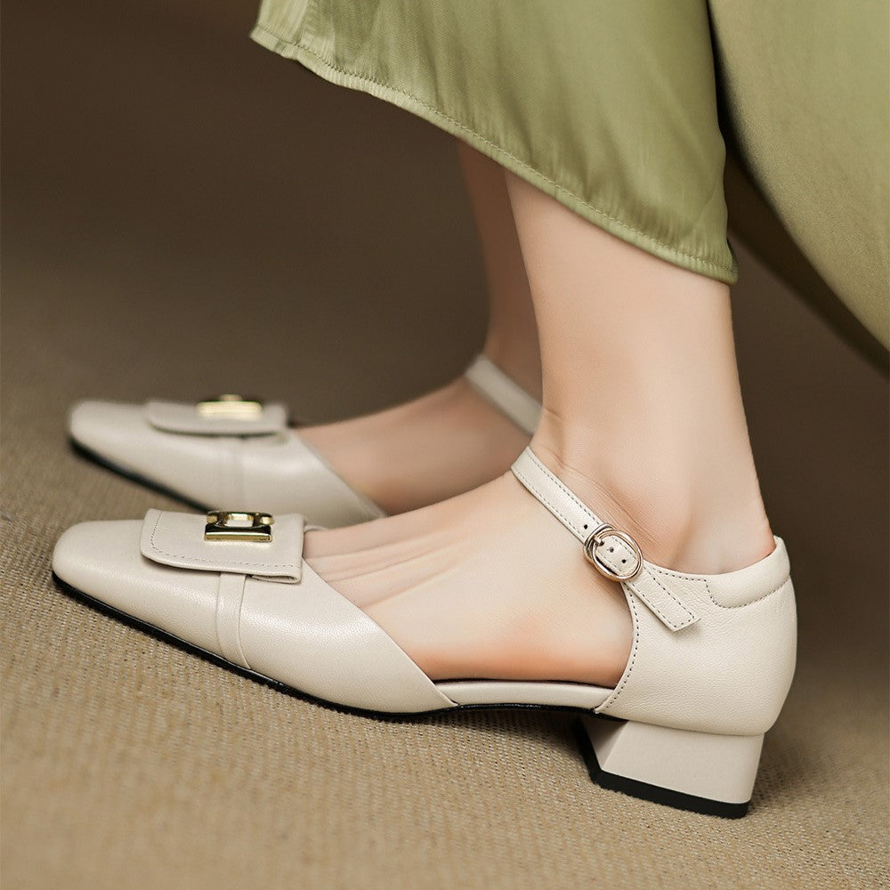 Elvane Buckle Mary-Janes