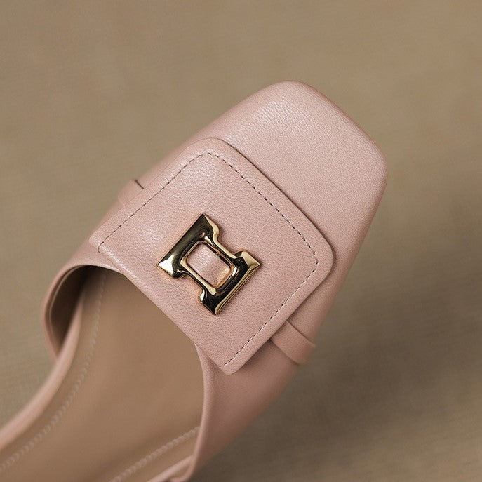 Elvane Buckle Mary-Janes
