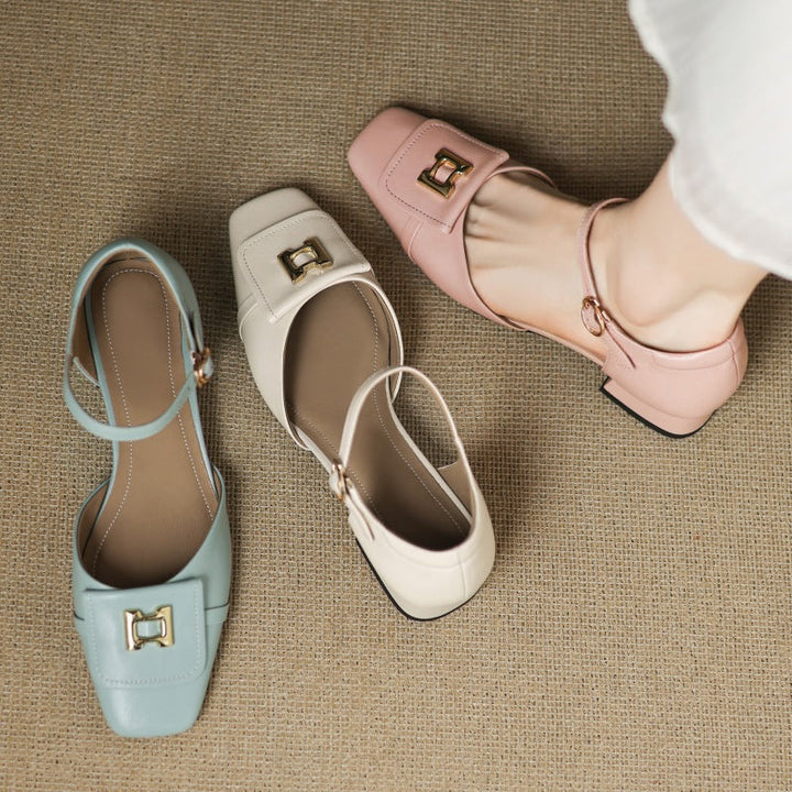 Elvane Buckle Mary-Janes