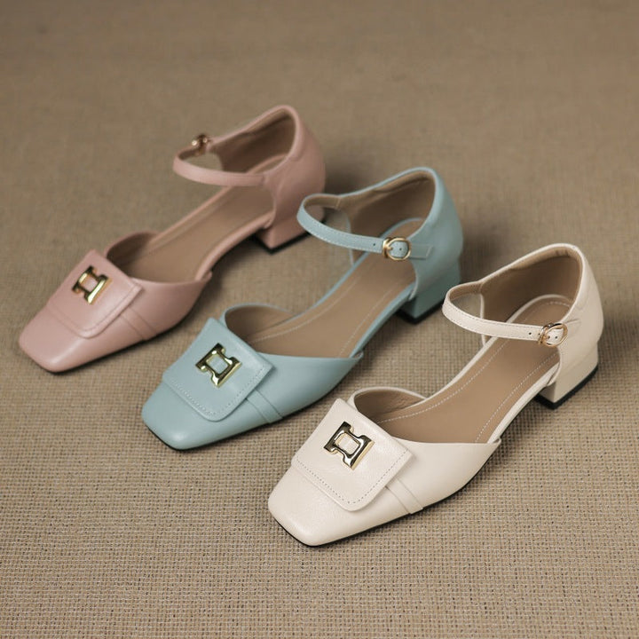 Elvane Buckle Mary-Janes