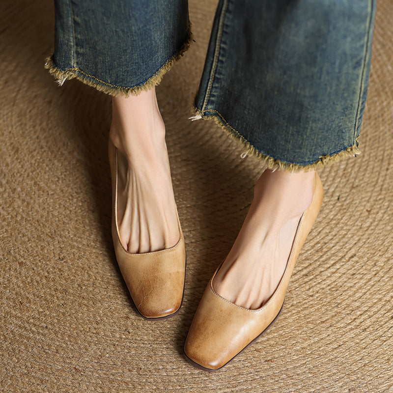 Elviera Square Pumps