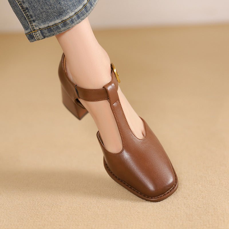 Marcele T-Strap Pumps
