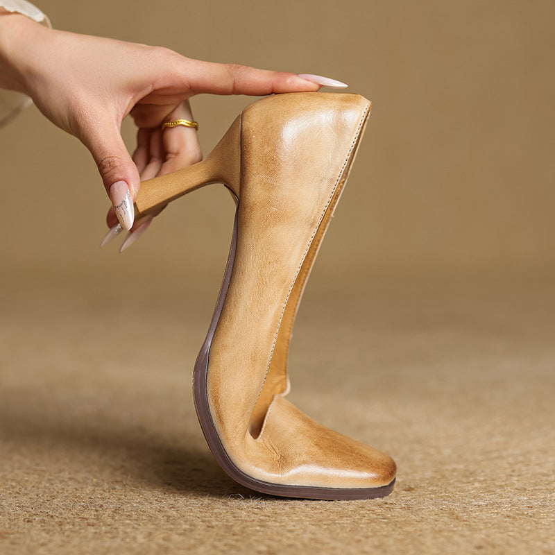 Elviera Square Pumps