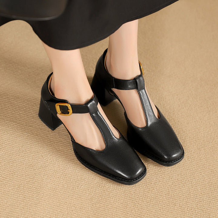 Marcele T-Strap Pumps