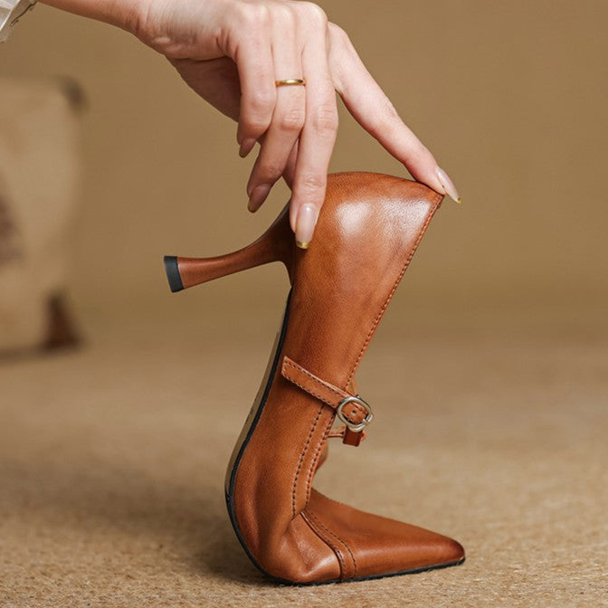 Aveline T-strap Pumps