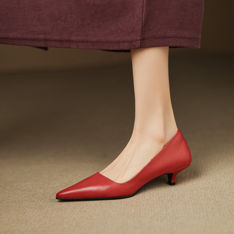 Orlisse Kitten Heel Pumps
