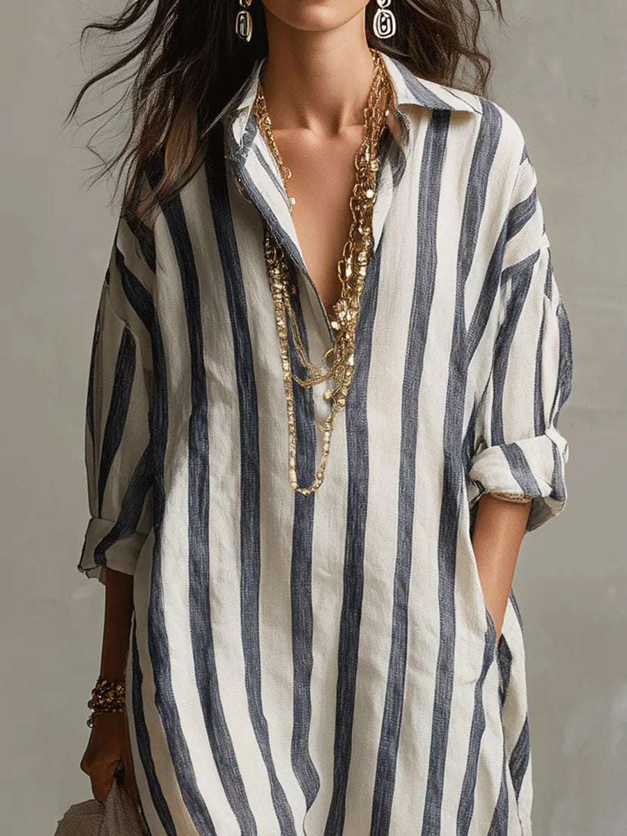 Amaris Long Shirt Dress