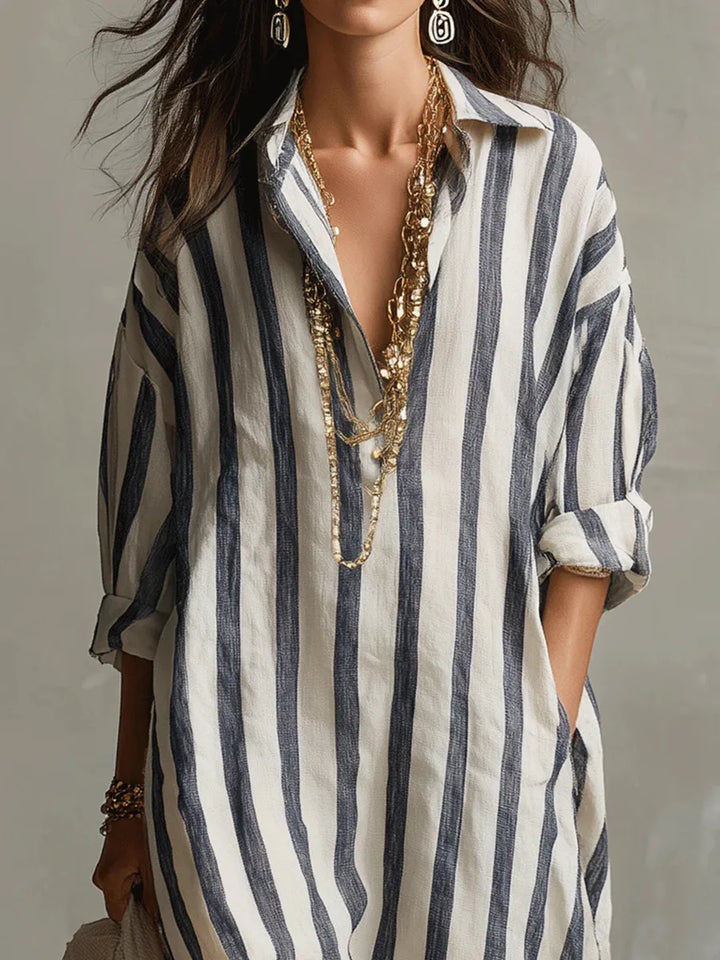 Amaris Long Shirt Dress