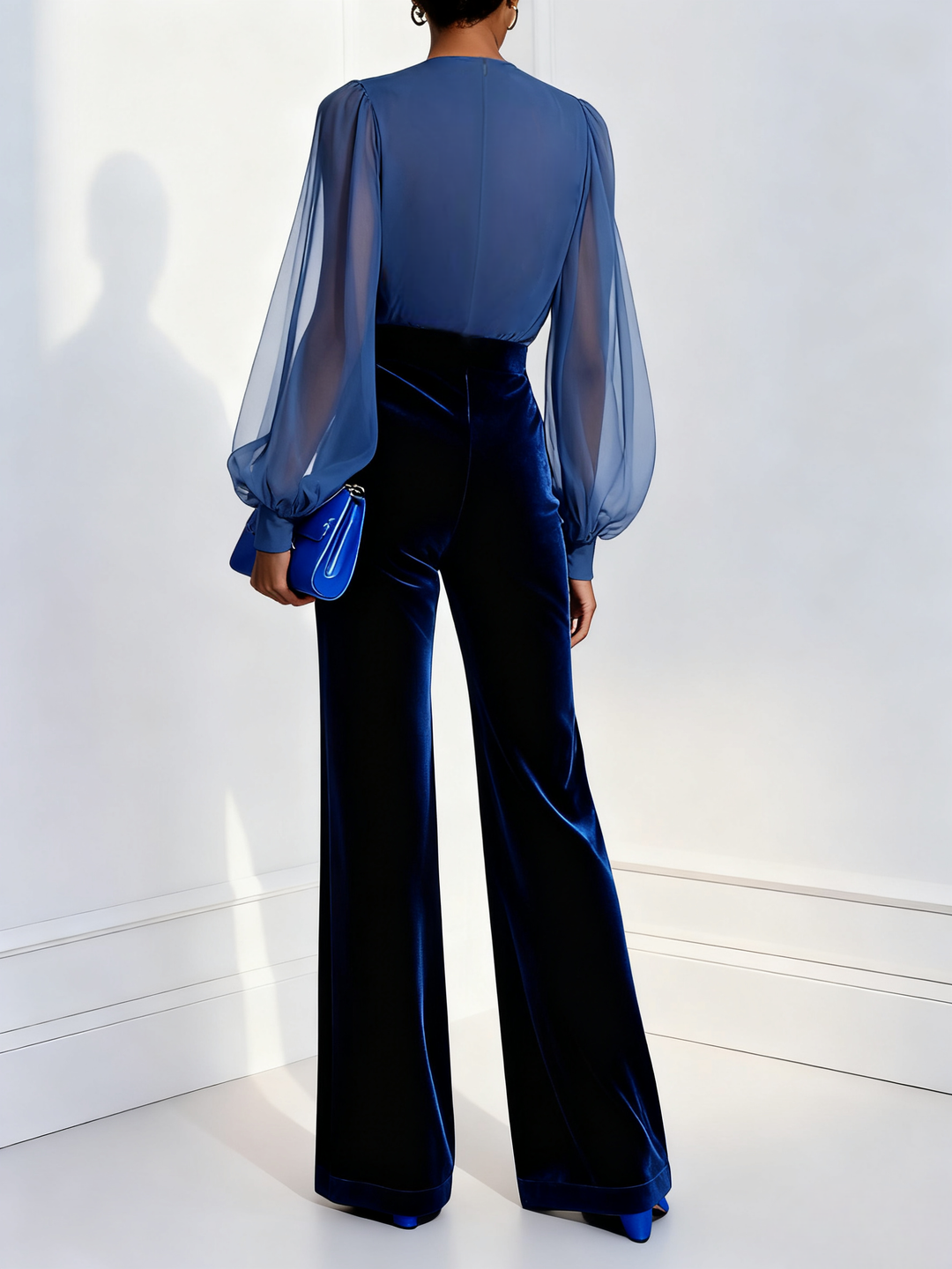 Maud™ - Chic V-Neck Elegant Jumpsuit