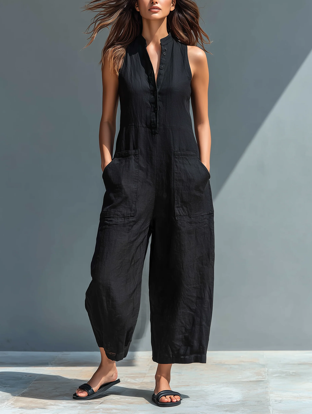 Lotte™ - Sleek Sleeveless Jumpsuit