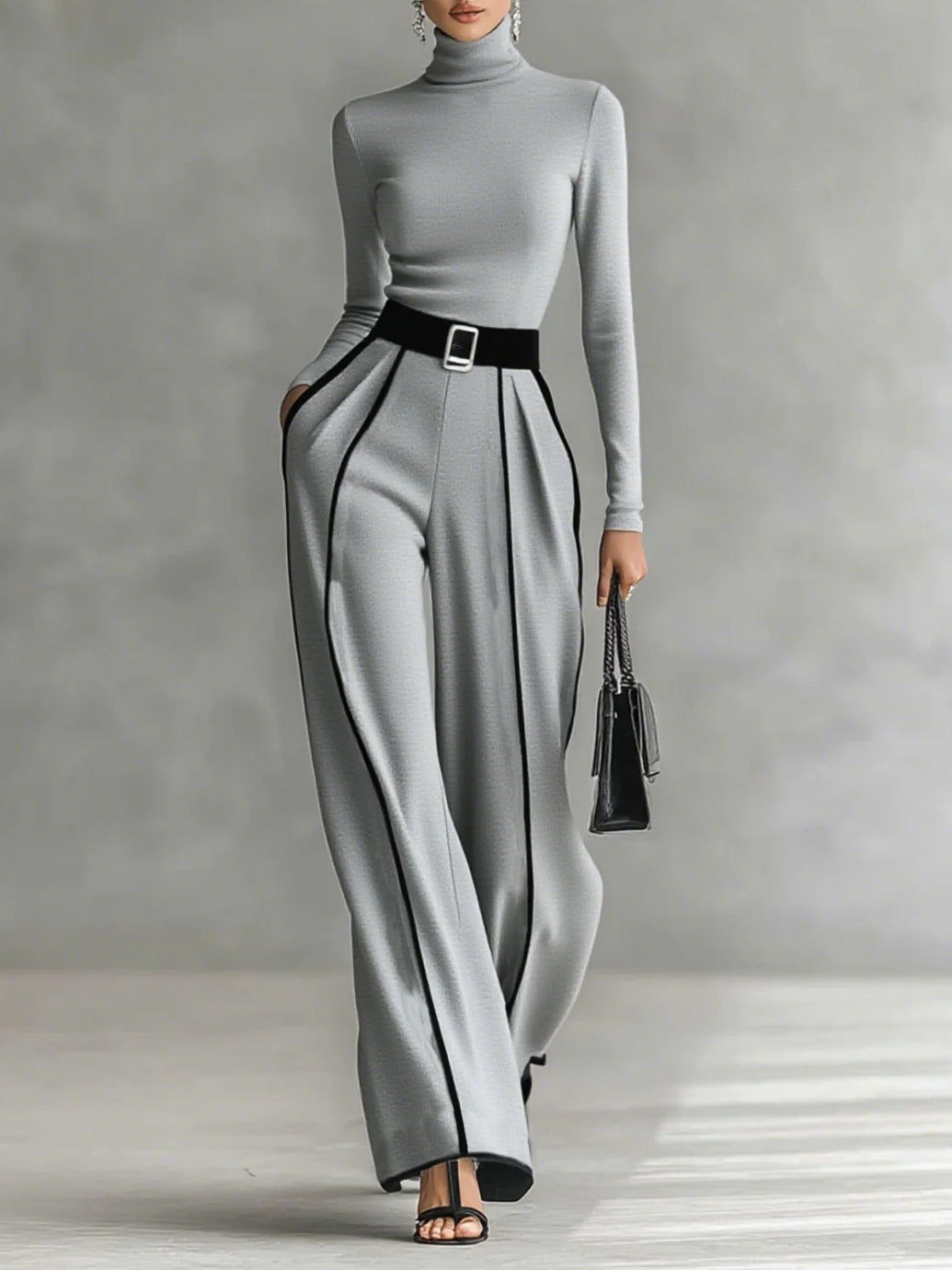 Vera™ - Chic Set with Striking Contrasts