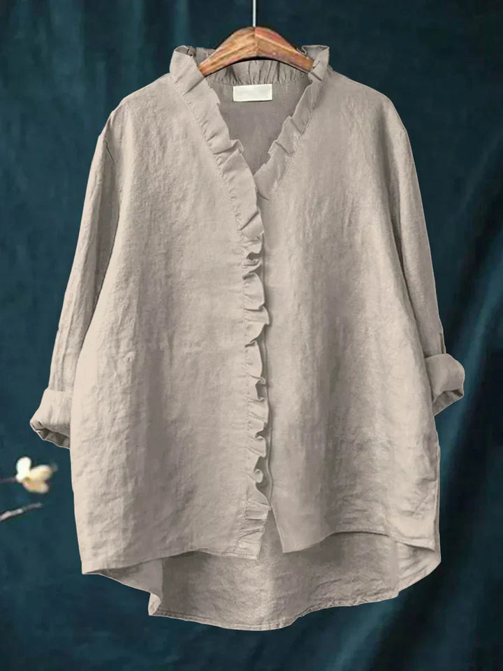 Marja | Blouse with Ruffles