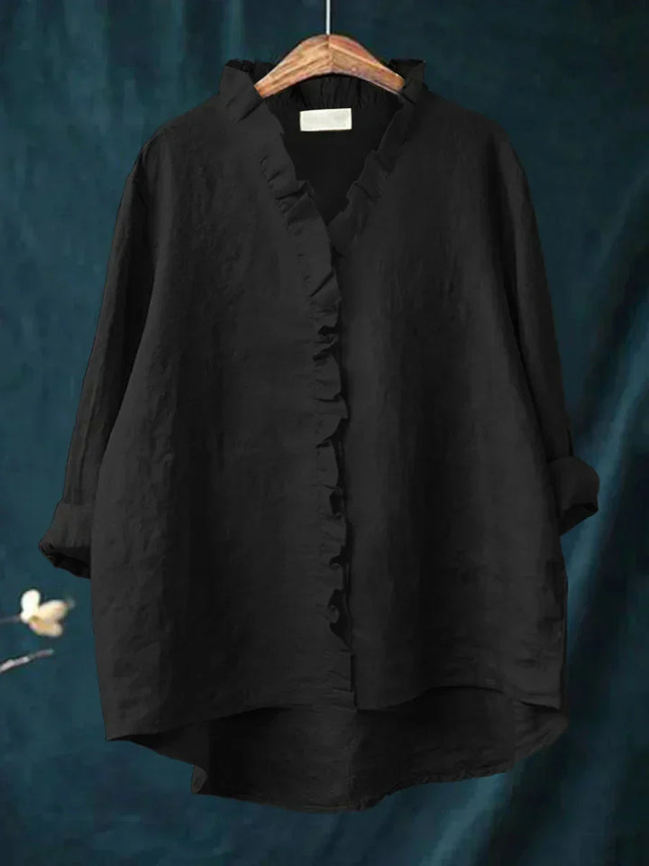 Marja | Blouse with Ruffles