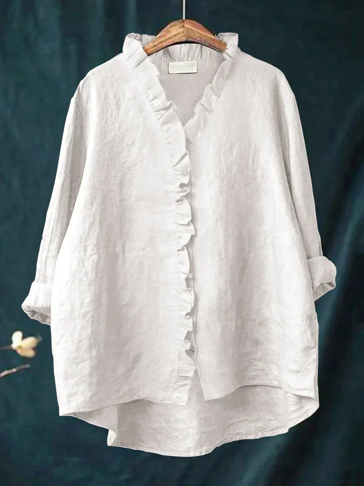 Marja | Blouse with Ruffles
