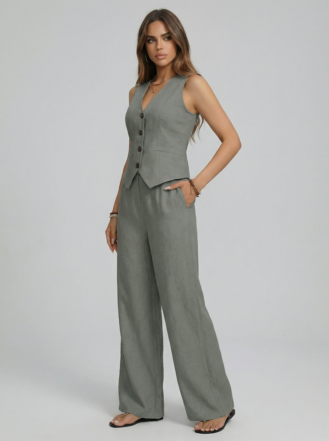 Sofía | Waistcoat + Trousers Set