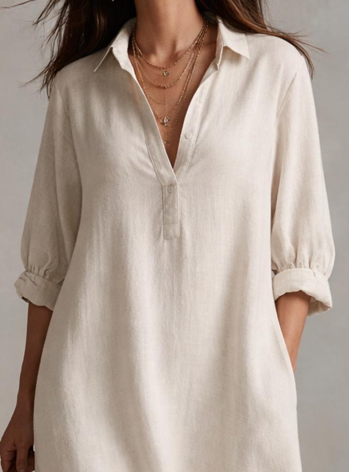 WREN | Quiet Nomad White Midi Dress