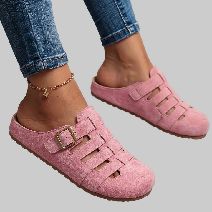 Nathalie | Comfort Slip-On Mule Sandals